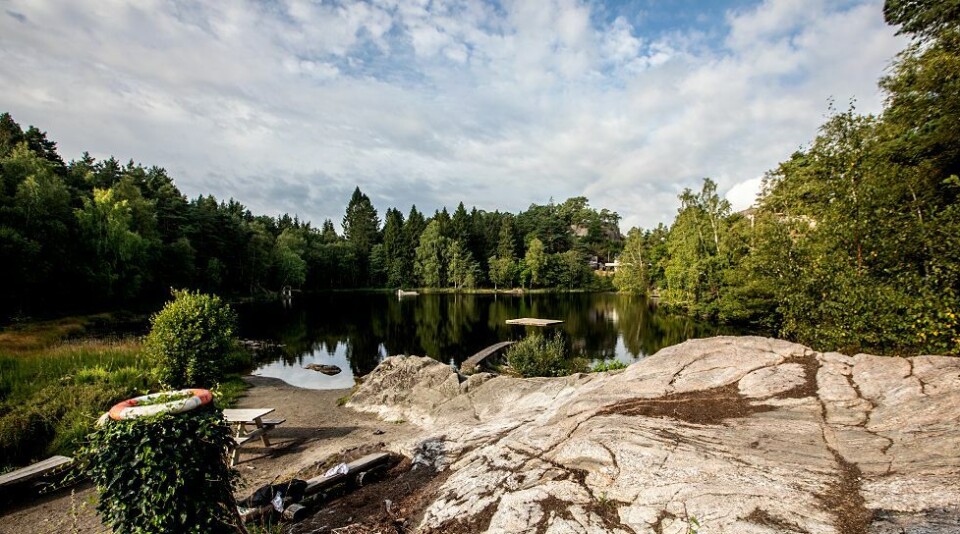 - Flere har fått huden dekket av røde prikker etter bading