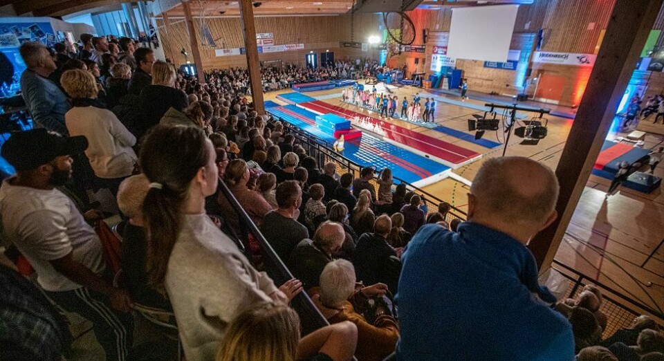 Fylte Tinntjønnhallen til randen