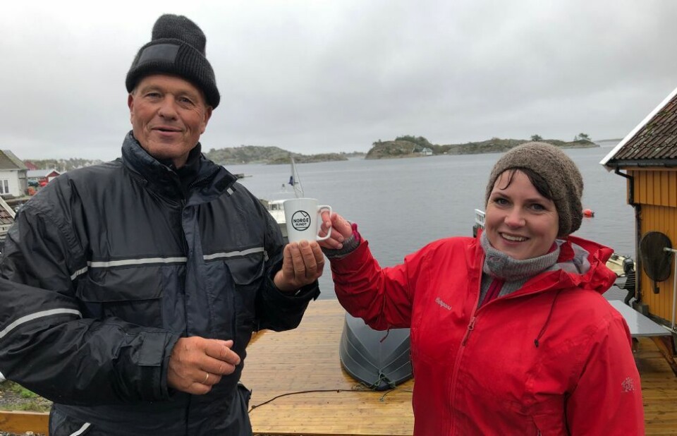 NRK-team på hummerfiske ved Flekkerøy: - Et eventyr å være med Fredrik på sjøen