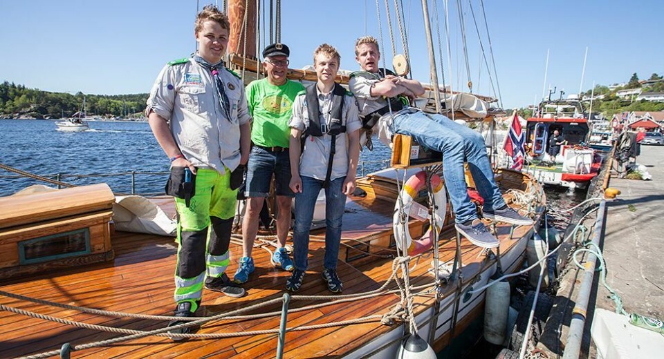 Tar skipperkurs på Havbraatt