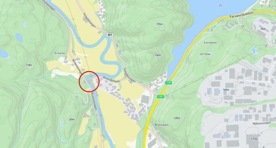 Birkenes bru stenges i tre måneder