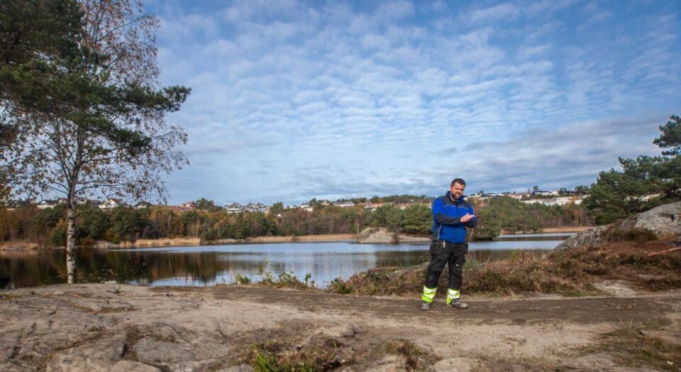 - Ser litt ille ut nå, blir bra