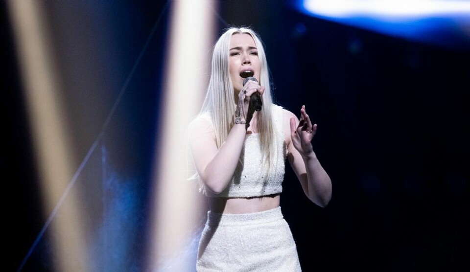 Sofie fra Søgne på MGP-scenen lørdag