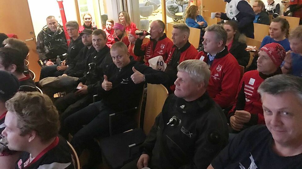150.000 kroner til dykkerklubben