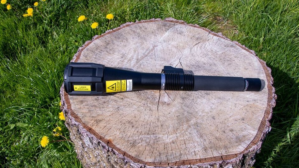Bruker laserkanon mot gjess