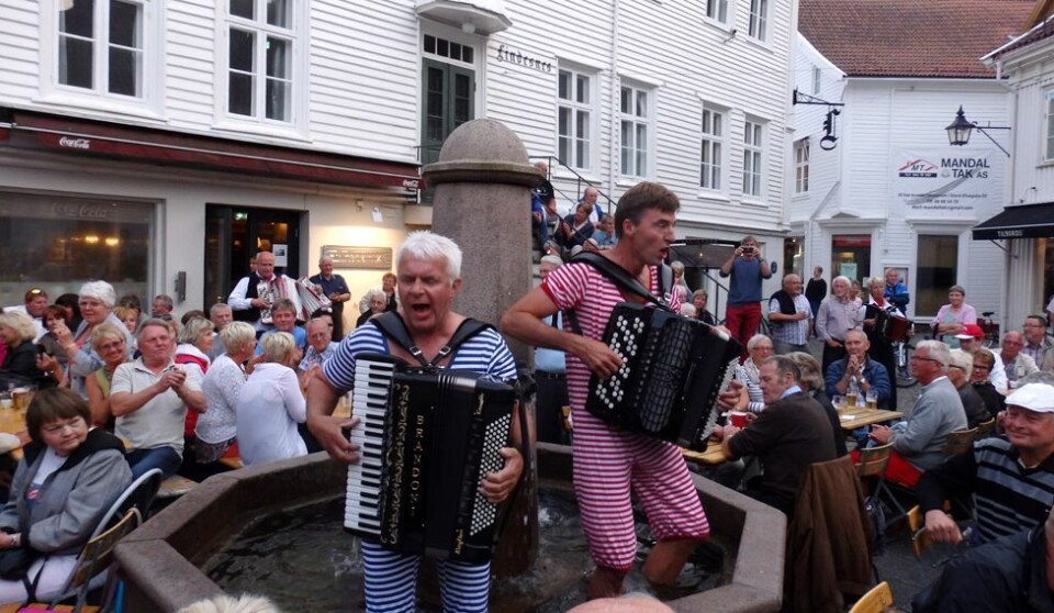 Tangvalldagen med show og konkurranser