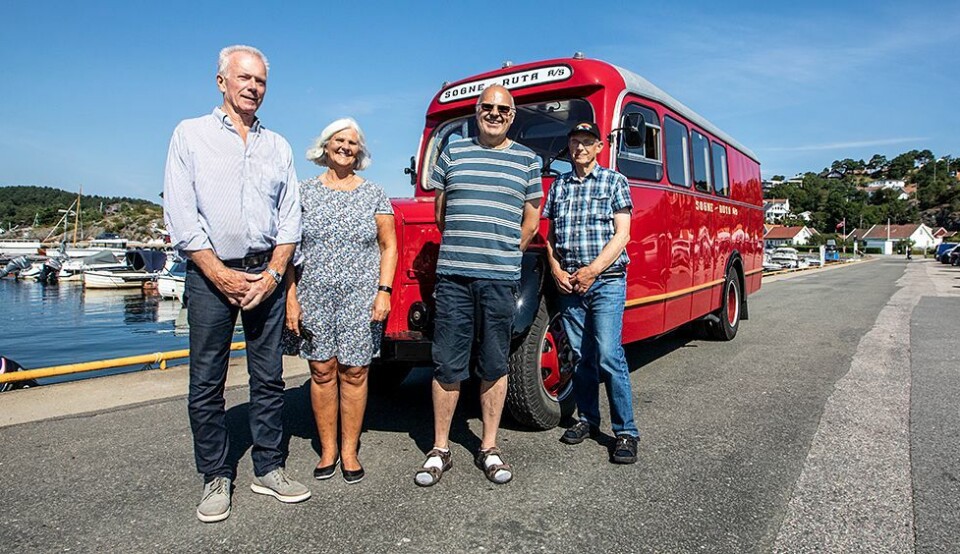 Kaffe og is med Søgne-ruta