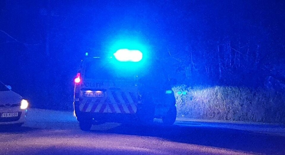 Brann i industribygg på Mjåvann - kontroll på brannen