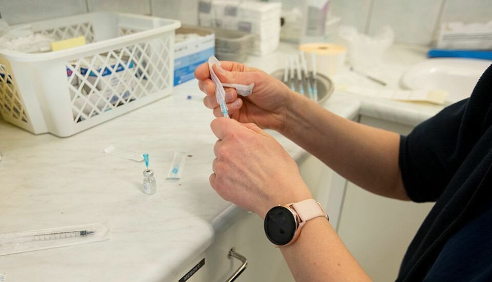 Oppfriskningsdose til alle over 65 år før jul