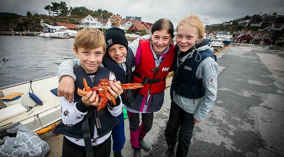 Hummerfiske på timeplanen