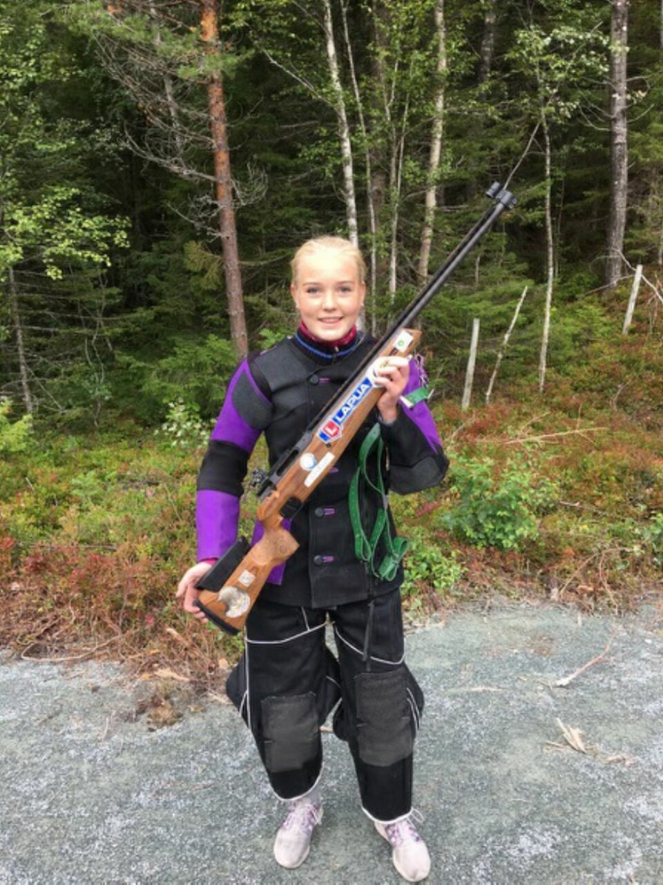 Caroline i ledelse før feltfinale