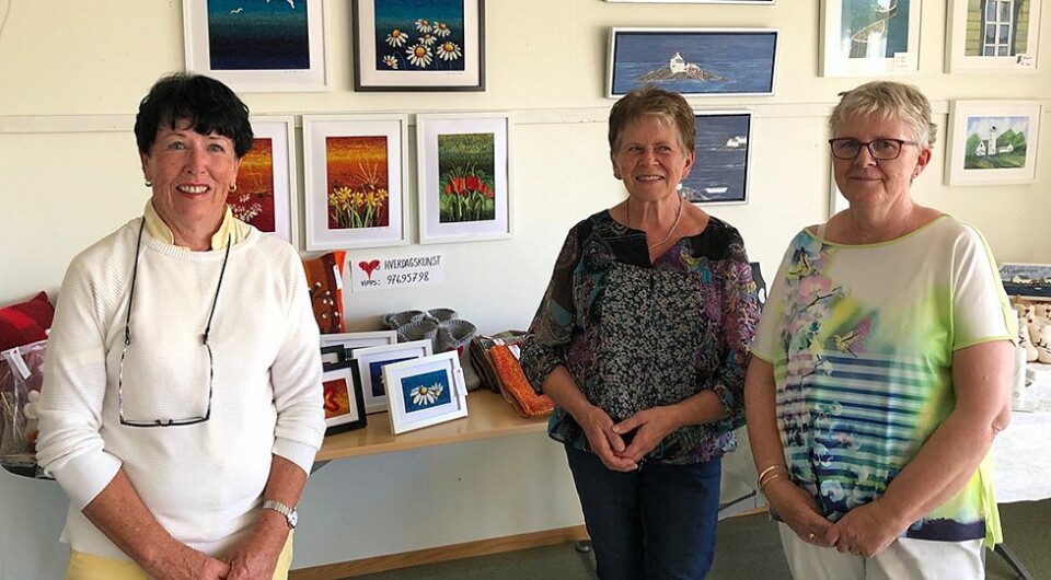 Åtte dager med mye flott amatørkunst på Flekkerøy