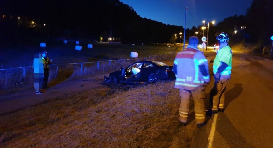 Trafikkuhell på Leireveien