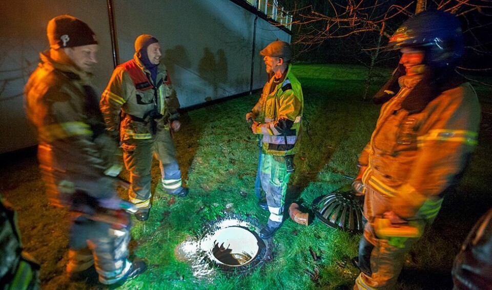 Bistår beboere med vanninntrengning i boligkompleks