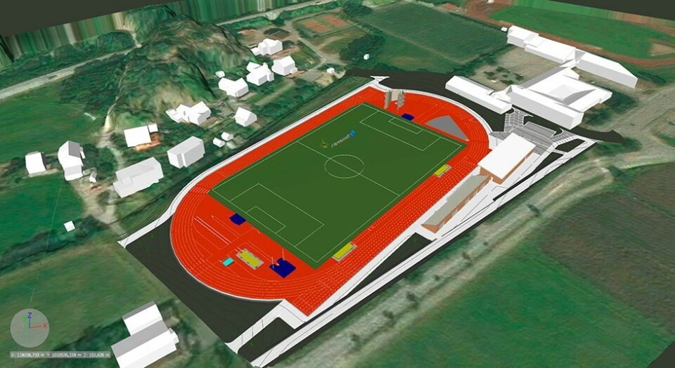 Repstad anlegg bygger nye Søgne stadion