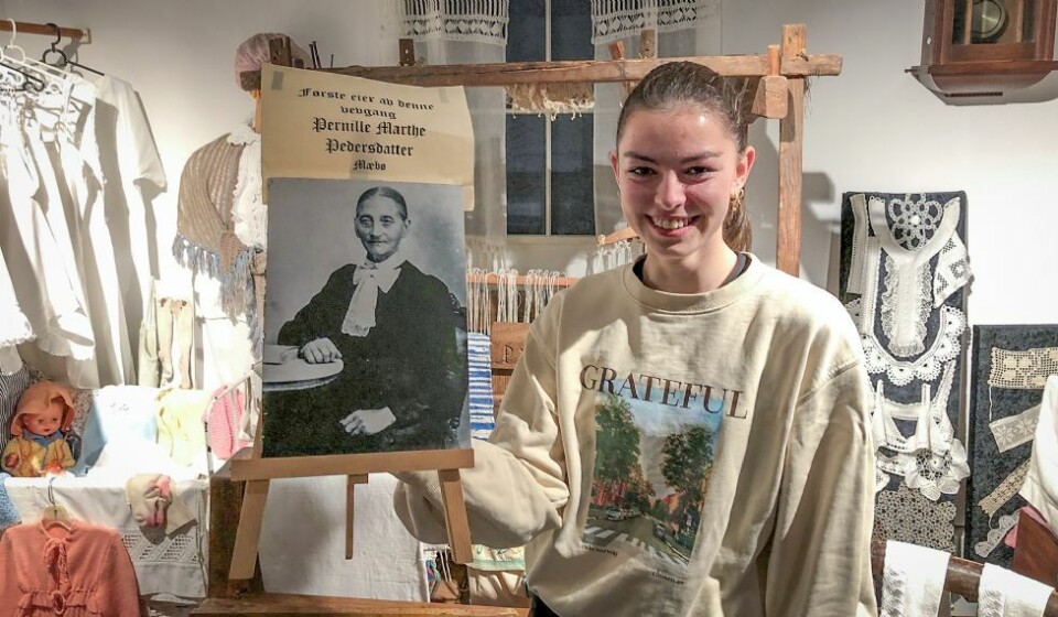 Firmenninger mimret om sine oldeforeldre på museet til Flekkerøy Historielag