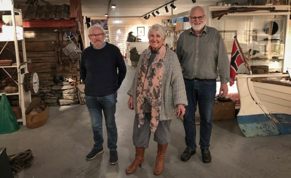 Firmenninger mimret om sine oldeforeldre på museet til Flekkerøy Historielag