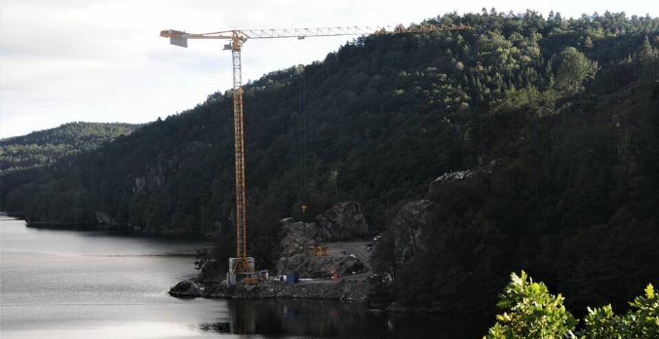 Byggingen av Trysfjordbrua har startet