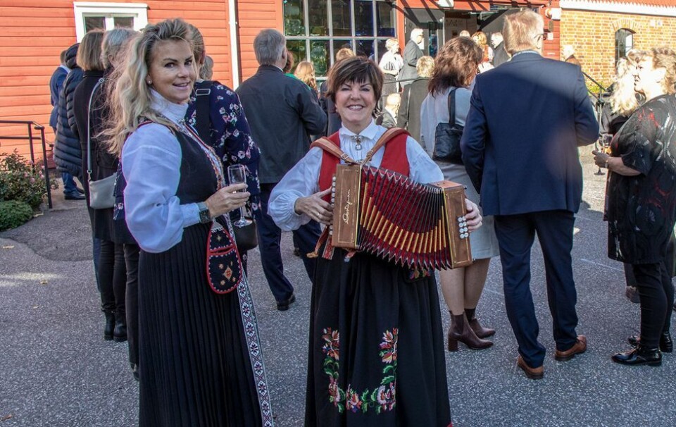Innledet 100-årsfeiring med salutt