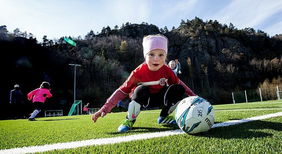 Snart starter barnefotballen