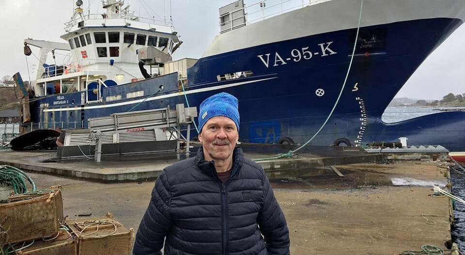 Flekkerøy-fisker tok med barnebarnet Elias (12) på hummerfiske til Nordfjord