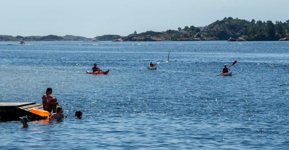 17 grader i vannet: Slik blir helgeværet