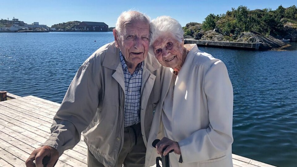 Søskenbarnet Marie (100): - Lykke til med 102-årsdagen din, kjære Bjarne