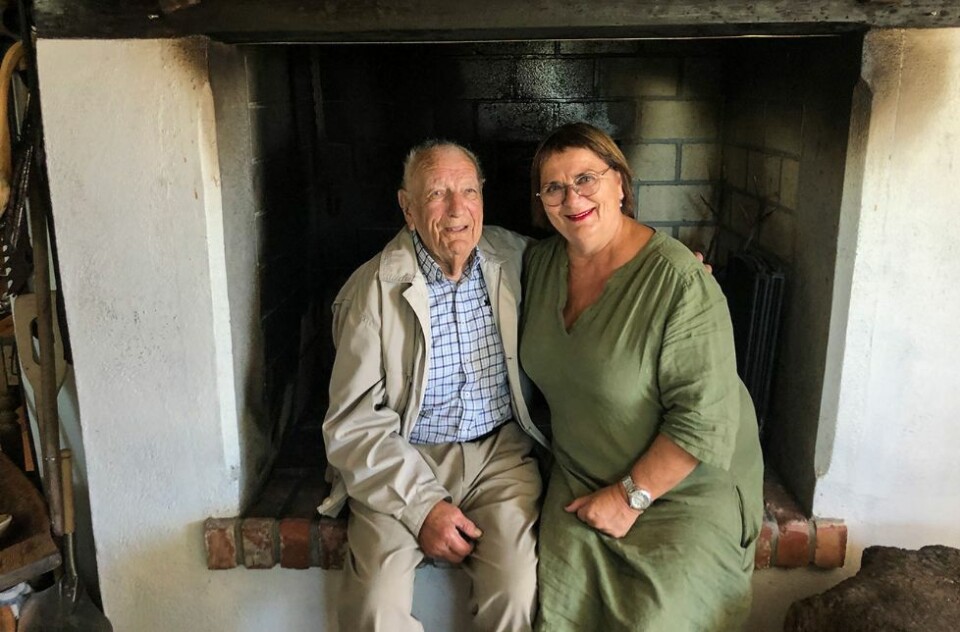 Søskenbarnet Marie (100): - Lykke til med 102-årsdagen din, kjære Bjarne