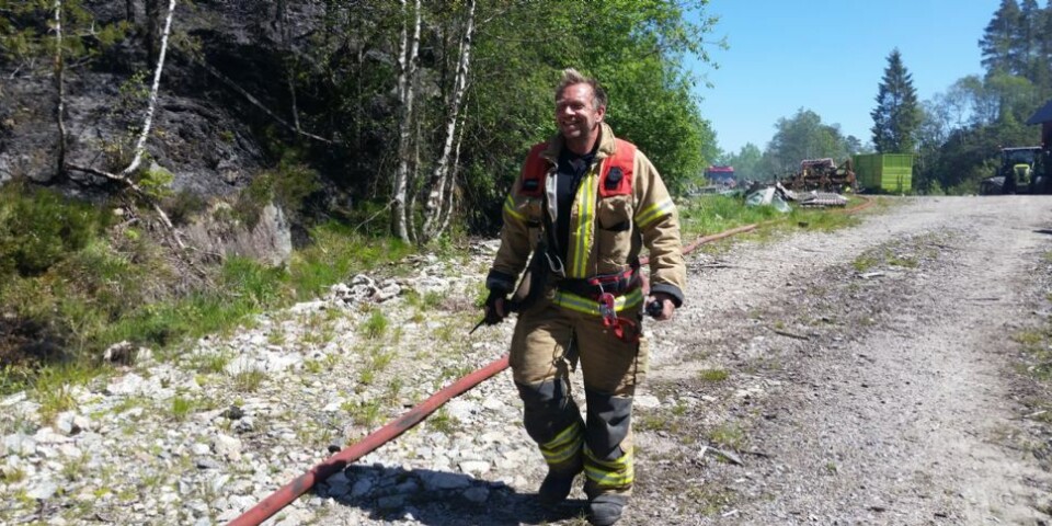 Stasjonssjef ved KRS stasjon Søgne, Jarle Danielsen (arkivfoto)