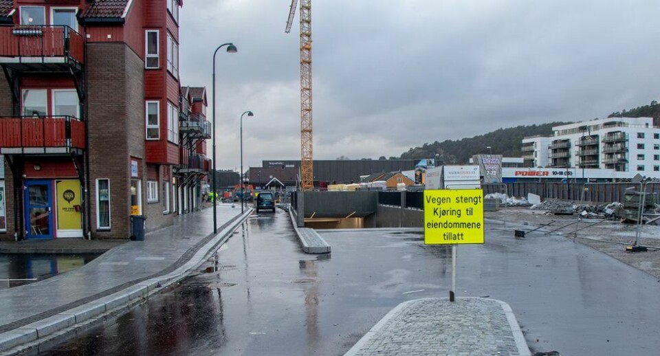 Åpner Sentrumsveien før nyttår
