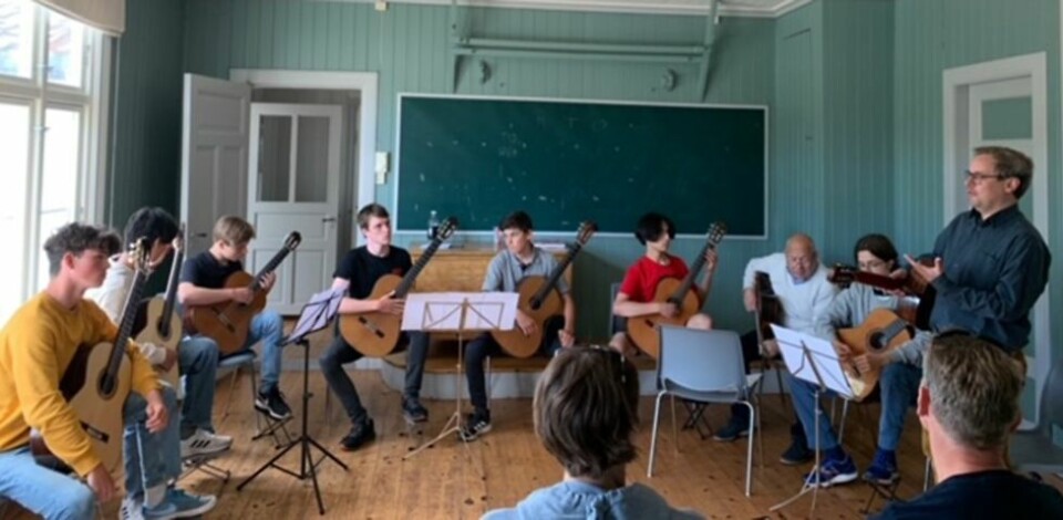 Klassisk gitarkonsert på Borøya