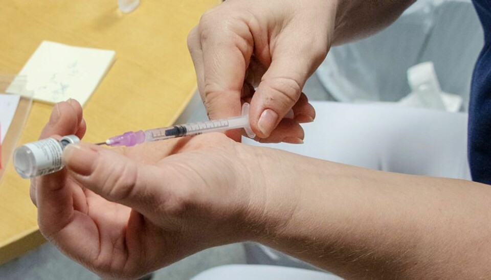 Vaksine: Sender prioriteringsliste til kommunen