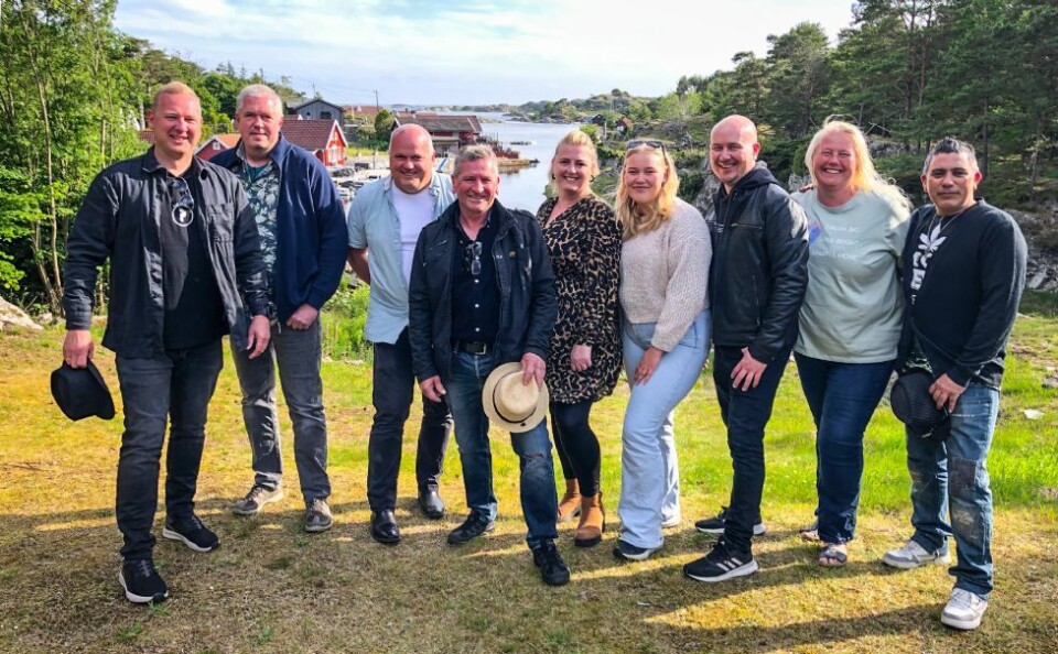 Jubelrop og trampeklapp for amatørene i «Pizzeria Band» i idylliske Grunnevågkilen
