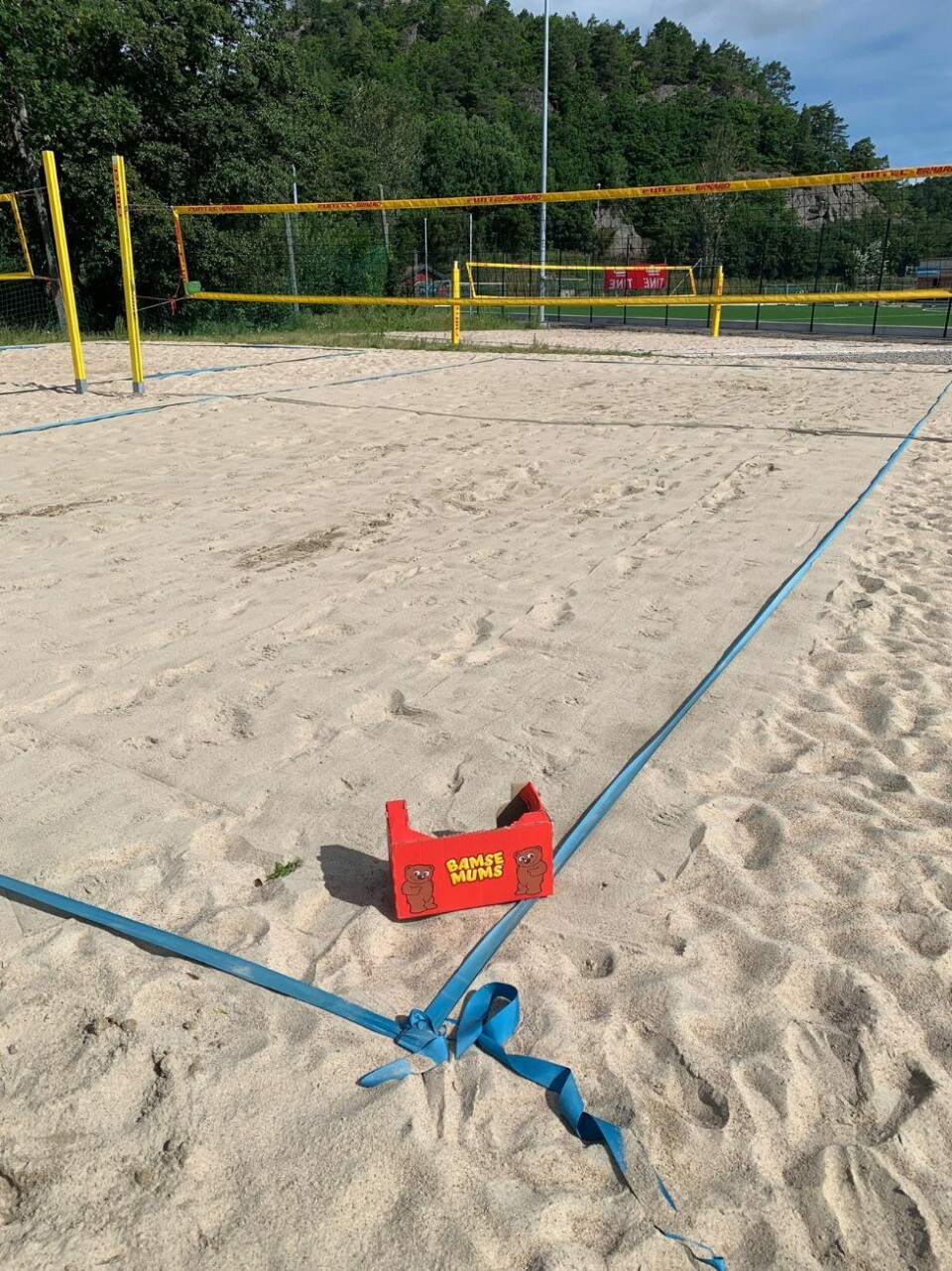 Sandvolleyballens dag med skattejakt