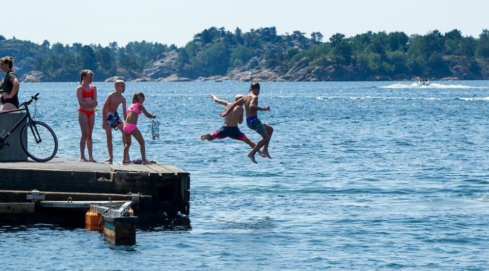 Lørdag kveld blir det regn og torden