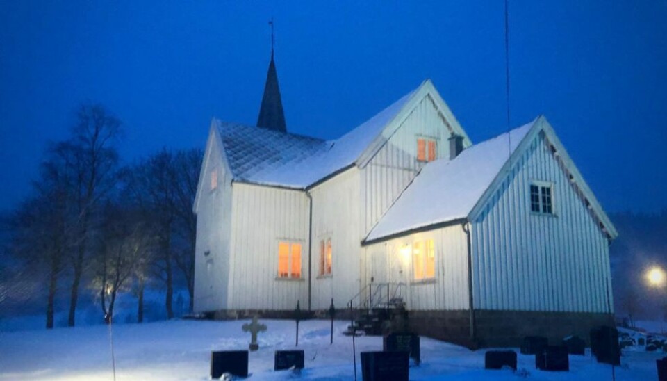 Utegudstjeneste ved Finsland kyrkje
