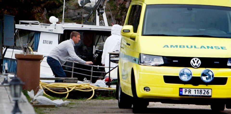 Fallulykke på Hummervikholmen