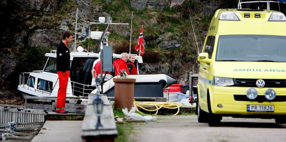 Fallulykke på Hummervikholmen