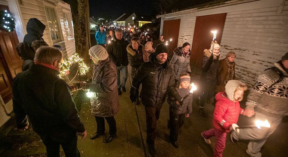 - Og kanskje kommer nissen