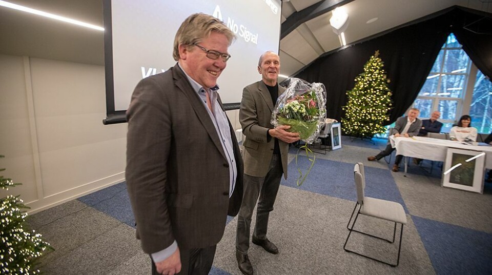 Tildelt hedersmedalje: - Alle er på fornavn med ordfører Johnny