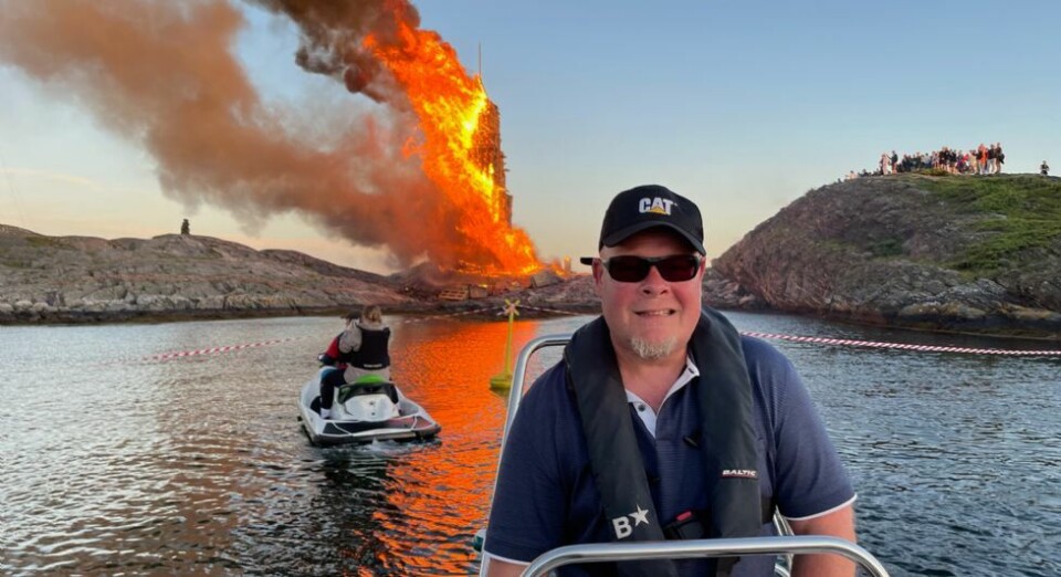 Indre Lindøy: Vanvittig med båter på vannet