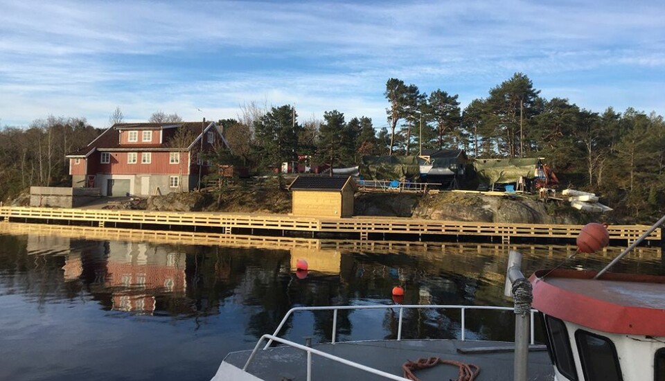 Nå kan 150 Sjøspeidere fra Flekkerøy boltre seg på ei helt ny 72 meter lang bygge