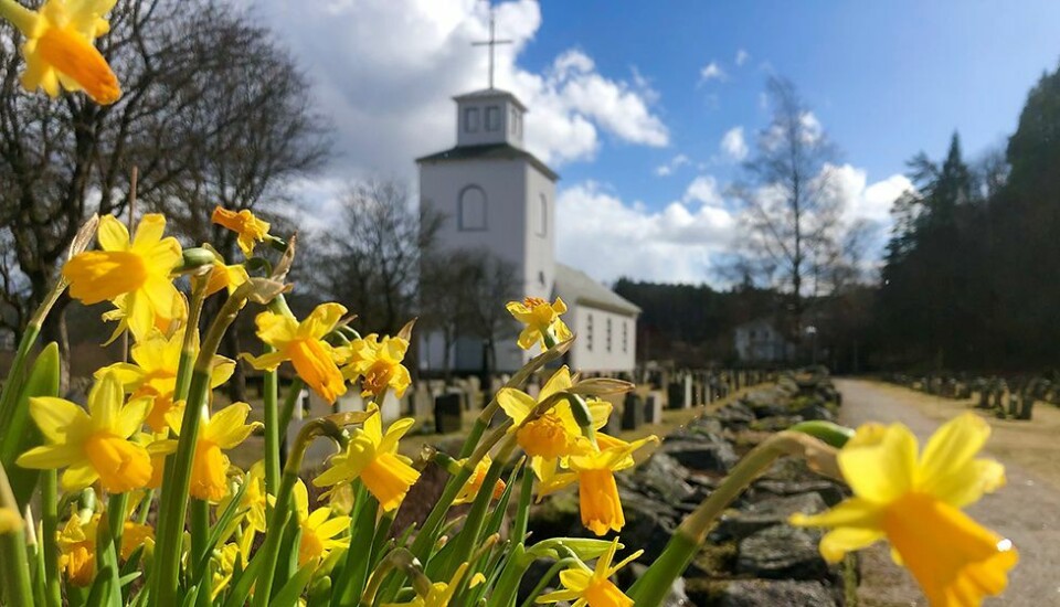 Menighetene: Påsken 2021, omstilling. Se gudstjeneste fra Greipstad kirke 1. påskedag