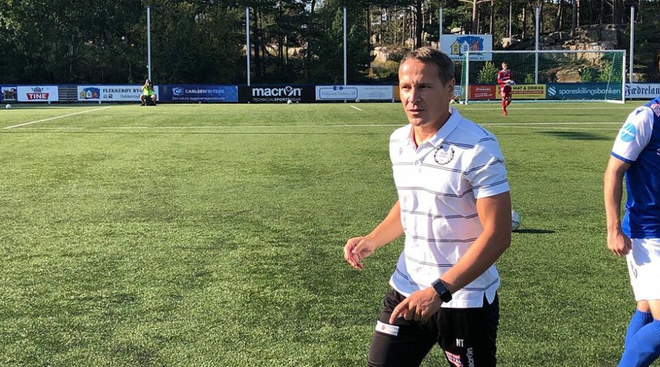 Fløy-seier: Fotograferte sønnen da han ble matchvinner mot Arendal