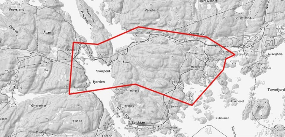 Dugnad og snøbrøyting for fiberkabel