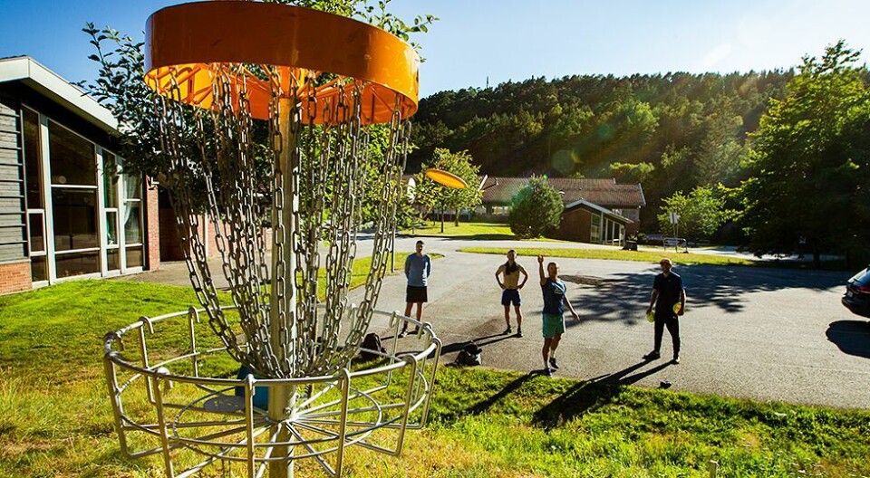 Frisbeegolf: - For godt under 1.000-lappen kommer du veldig langt