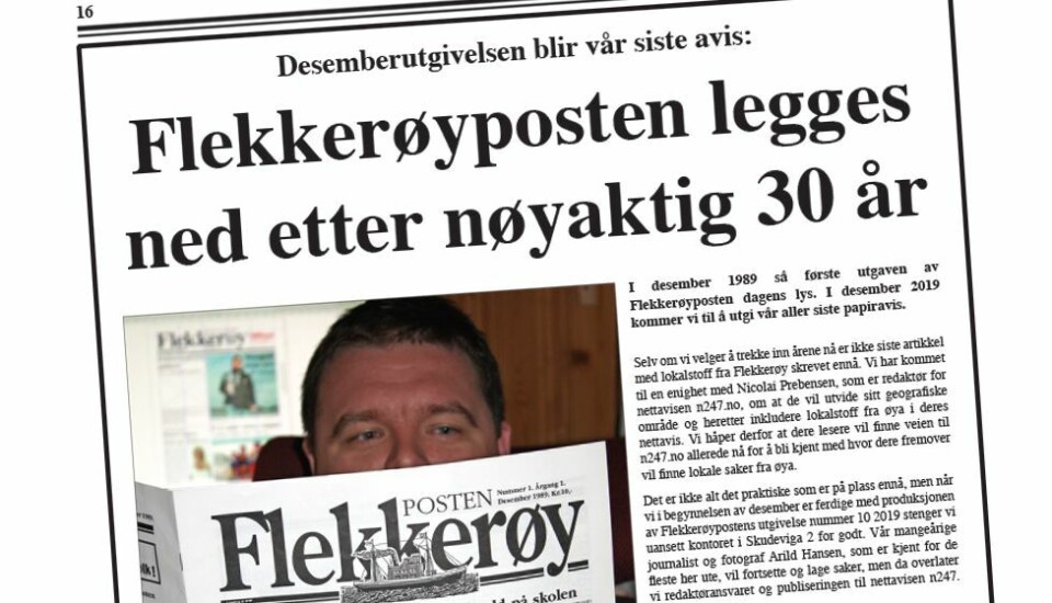 N247 utvider og «overtar» Flekkerøyposten