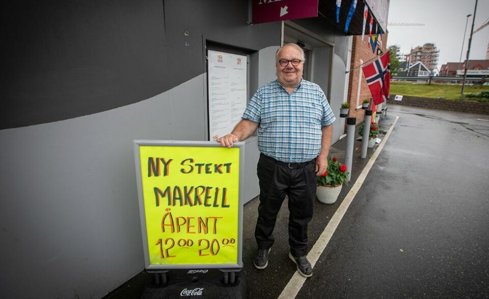 Har servert ett tonn makrellmåltider