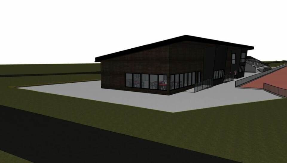 Konkret Entreprenør bygger tribune og servicebygning ved friidrettsstadion på Tangvall