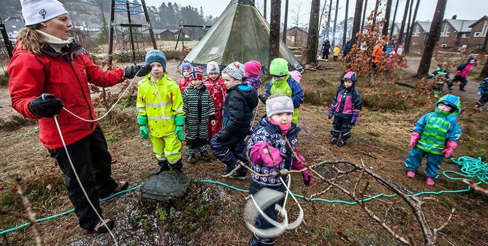 - Det er lite å gå på